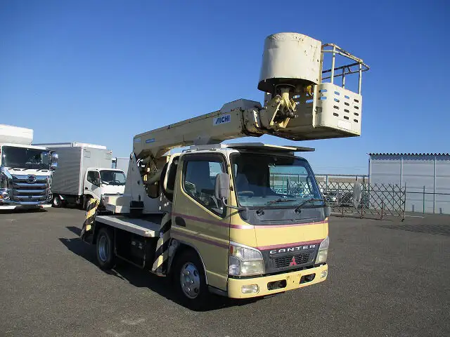 三菱 キャンター 小型 高所・建柱車 高所作業車 PA-FE73DBの中古トラック画像3
