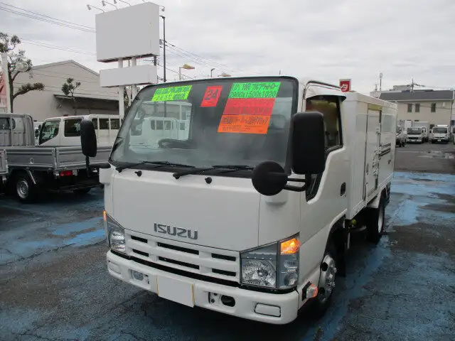 いすゞ エルフ 小型 冷凍冷蔵 低温 床ステンの中古トラック画像1