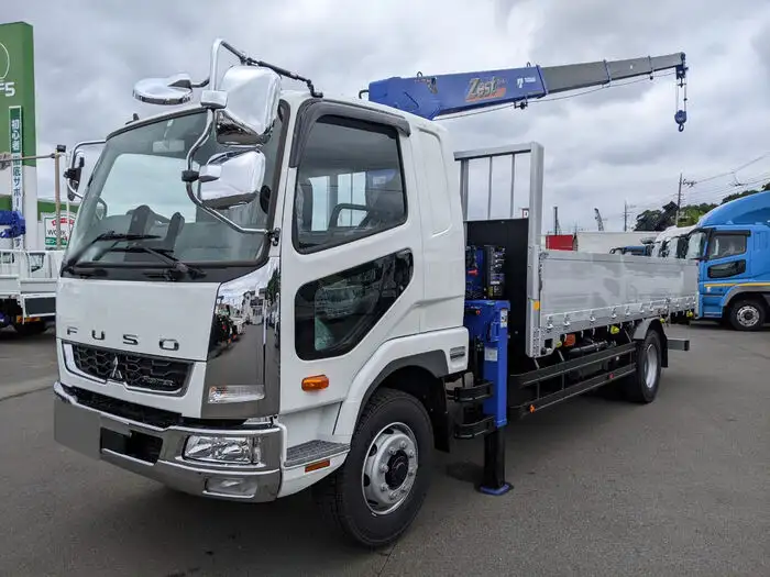 三菱 ファイター 中型/増トン クレーン付 アルミブロック 4段の中古トラック画像1