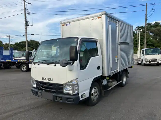 いすゞ エルフ 小型 アルミバン サイドドア TPG-NJR85ANの中古トラック画像1