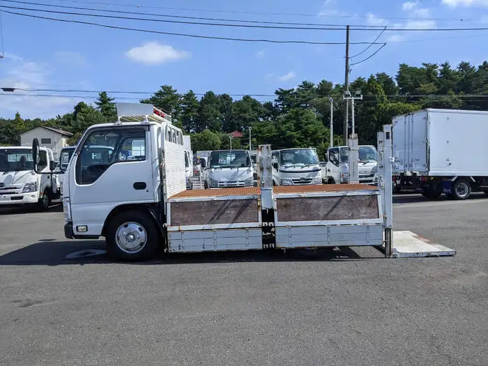 いすゞ エルフ 小型 平ボディ パワーゲート TPG-NKR85Aの中古トラック画像6
