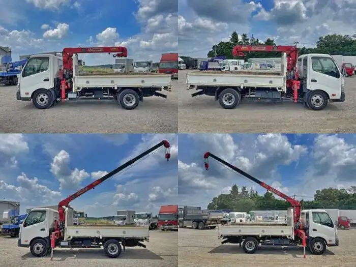 日野 デュトロ 小型 クレーン付 3段 フックインの中古トラック画像4