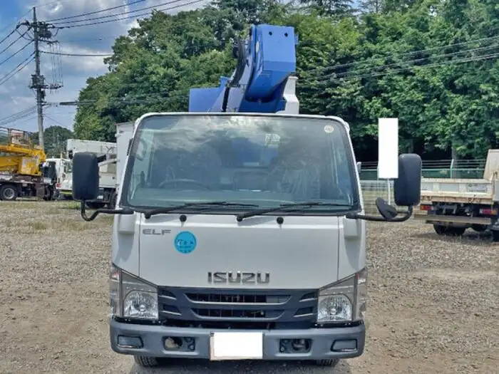 いすゞ エルフ 小型 高所・建柱車 高所作業車 電工仕様 の中古トラック【車両No.132328】