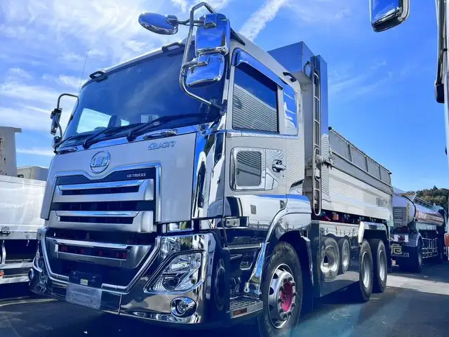 日産UD クオン 大型 ダンプ Lゲート コボレーンの中古トラック画像1