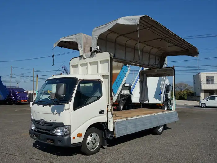 トヨタ ダイナ 小型 ウイング 幌ウイング TKG-XZU655の中古トラック画像9