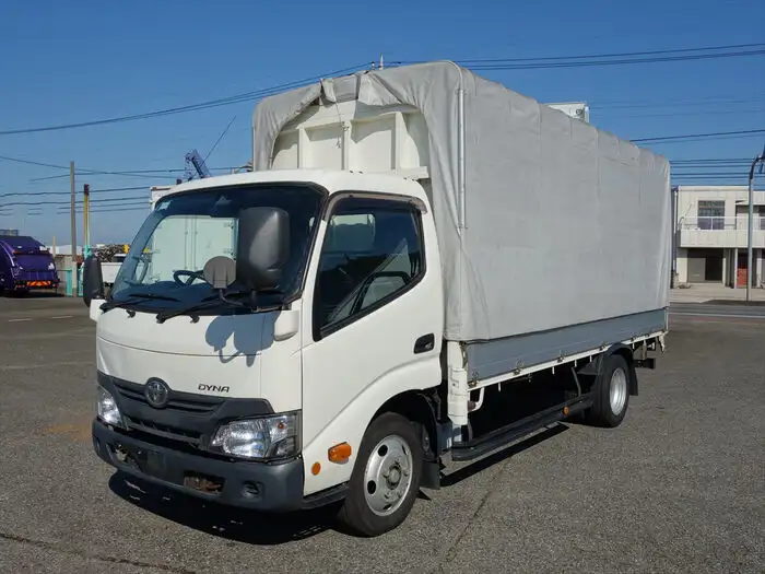 トヨタ ダイナ 小型 ウイング 幌ウイング TKG-XZU655の中古トラック画像1