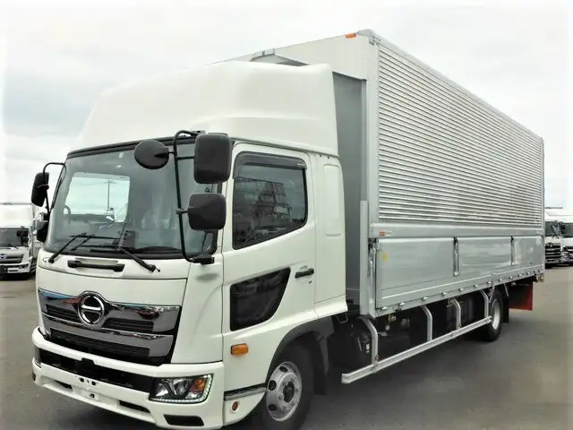 日野 レンジャー 中型/増トン ウイング エアサス ベッドの中古トラック画像1