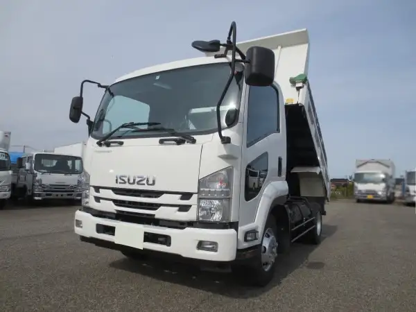 いすゞ フォワード 中型/増トン ダンプ Lゲート クレーン付き の中古トラック【車両No.135308】