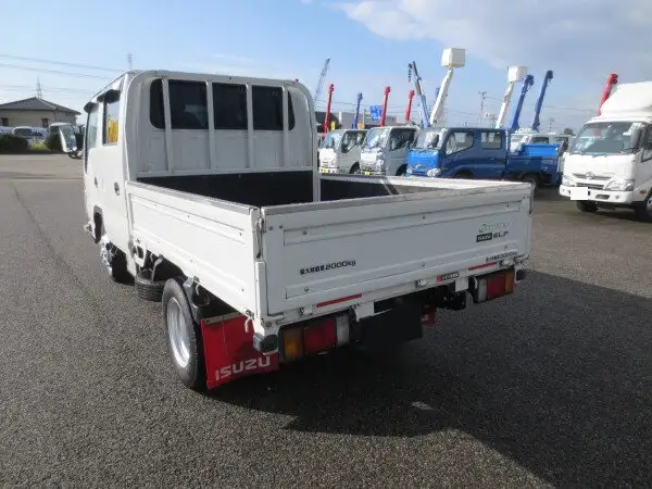 いすゞ エルフ 小型 平ボディ Wキャブ 床鉄板の中古トラック画像5