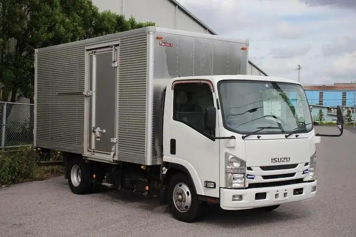 いすゞ エルフ 小型 アルミバン サイドドア TRG-NPR85ANの中古トラック画像2