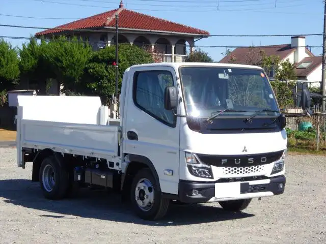三菱 キャンター 小型 平ボディ パワーゲート 2RG-FBA20の中古トラック画像2