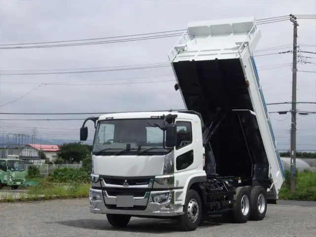 三菱 スーパーグレート 大型 ダンプ Lゲート コボレーン の中古トラック【車両No.135610】