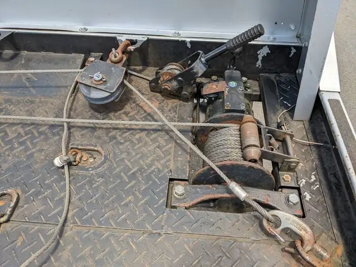 いすゞ エルフ 小型 車両重機運搬 ウインチ SKG-NPR85ANの中古トラック画像7