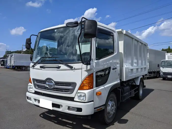 日野 レンジャー 中型/増トン ダンプ 土砂禁 ベッド の中古トラック【車両No.135524】
