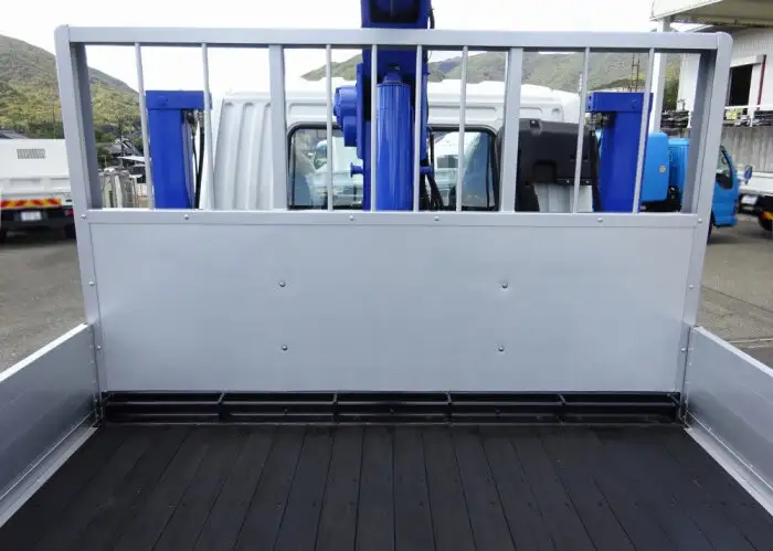 三菱 ファイター 中型/増トン 車両重機運搬 4段クレーン ラジコンの中古トラック画像3