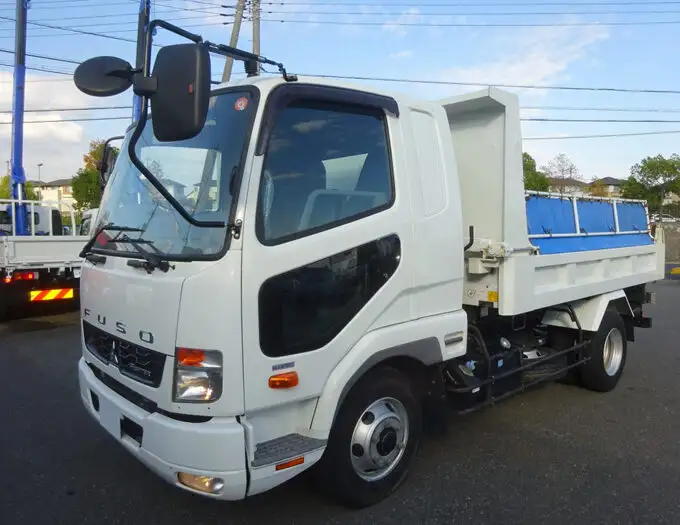 三菱 ファイター 中型/増トン ダンプ コボレーン ベッド の中古トラック【車両No.135665】