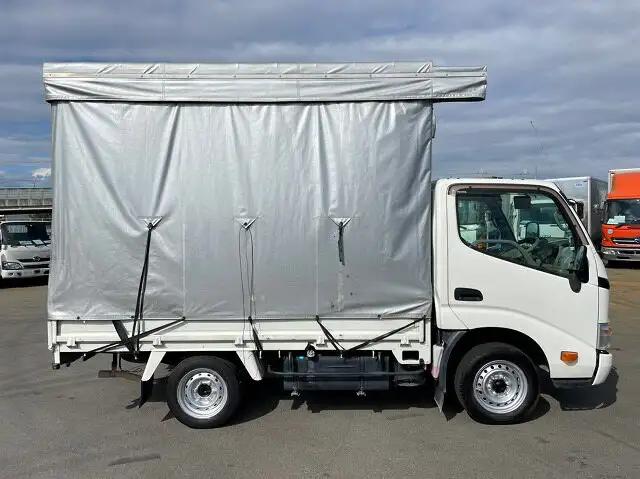 トヨタ トヨエース 小型 平ボディ 幌 ABF-TRY220の中古トラック画像2