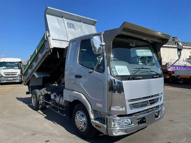三菱 ファイター 中型/増トン ダンプ 強化 コボレーンの中古トラック画像2