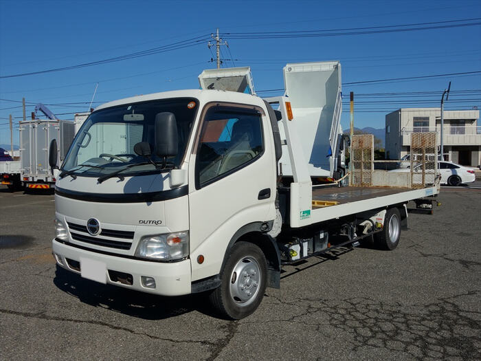 日野 デュトロ 小型 車両重機運搬 セーフティーローダー BDG-XZU424M