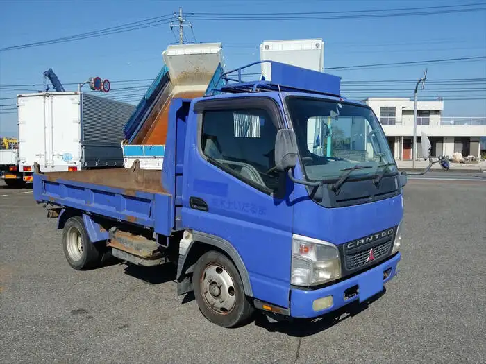 三菱 キャンター 小型 ダンプ PA-FE71BBD H19の中古トラック画像2