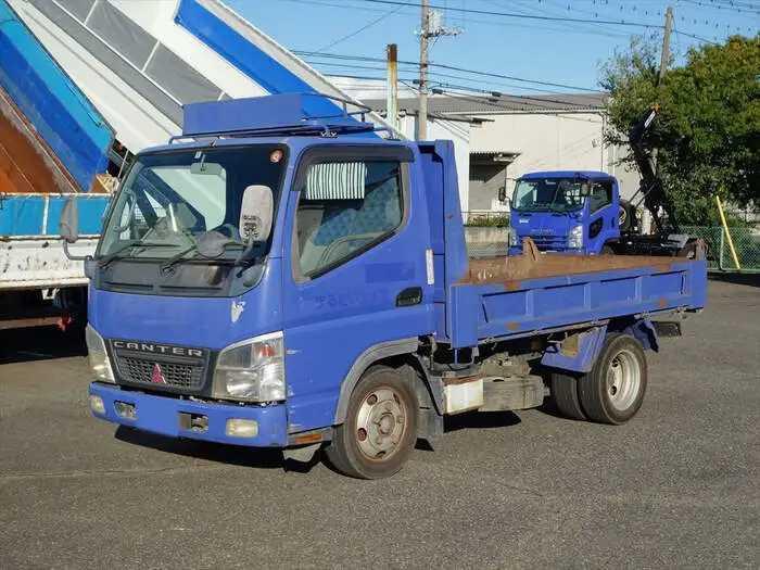 三菱 キャンター 小型 ダンプ PA-FE71BBD H19の中古トラック画像1