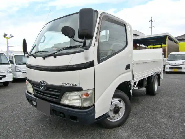トヨタ トヨエース 小型 平ボディ パワーゲート 床鉄板 の中古トラック【車両No.135885】