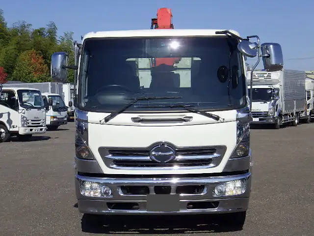 日野 レンジャー 中型/増トン クレーン付 床鉄板 アルミブロックの中古トラック画像2