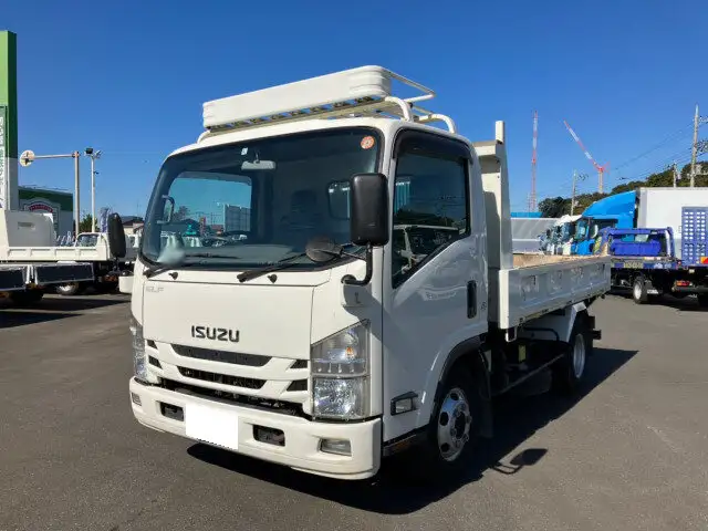 いすゞ エルフ 小型 ダンプ ローダー TKG-NPR85YNの中古トラック画像1