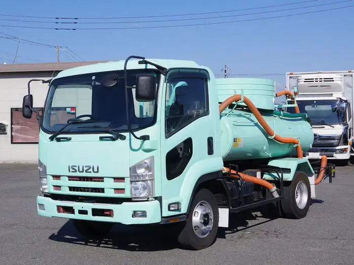 いすゞ フォワード 中型/増トン タンク車 バキューム PKG-FRR90S1の中古トラック画像1
