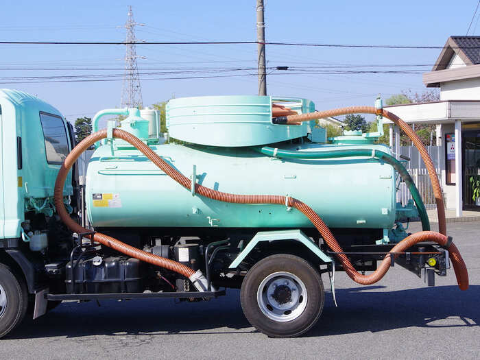 いすゞ フォワード 中型 タンク車 バキューム PKG-FRR90S1|画像4