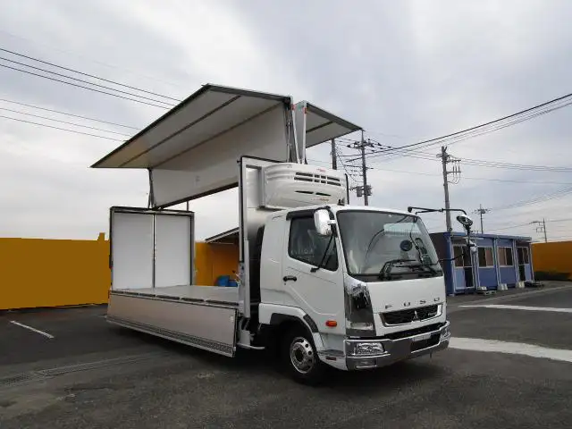 三菱 ファイター 中型/増トン 冷凍冷蔵 冷凍ウイング 低温の中古トラック画像2