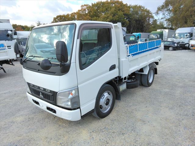 三菱 キャンター 小型 ダンプ 10尺 PDG-FE71DD
