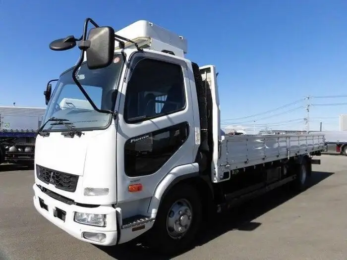 三菱 ファイター 中型/増トン 平ボディ 床鉄板 SKG-FK71Fの中古トラック画像1