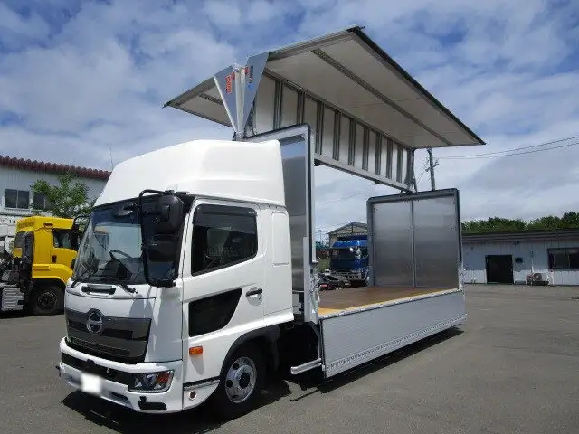 日野 レンジャー 中型/増トン ウイング ベッド 2PG-FD2ABGの中古トラック画像6