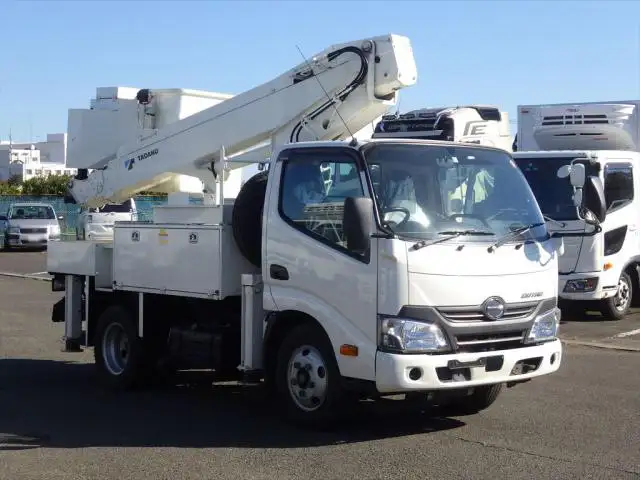 日野 デュトロ 小型 高所・建柱車 高所作業車 電工仕様の中古トラック画像2