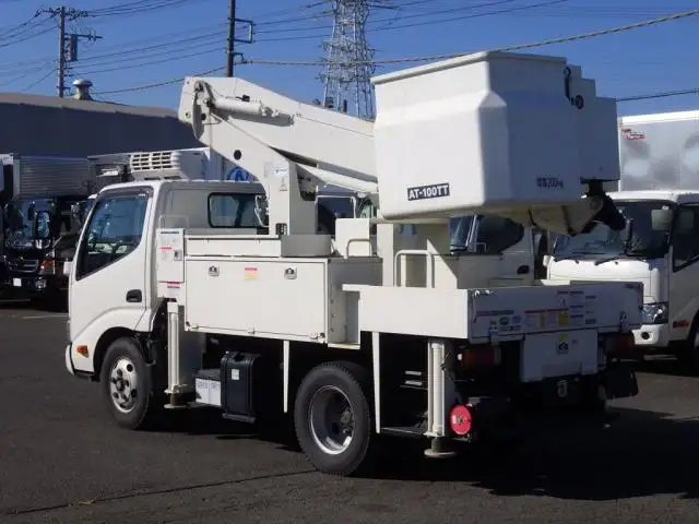 日野 デュトロ 小型 高所・建柱車 高所作業車 電工仕様の中古トラック画像4