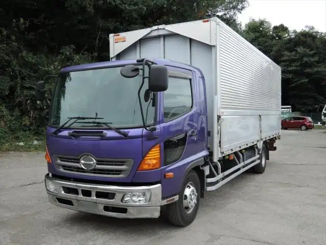 日野 レンジャー 中型/増トン ウイング ベッド TKG-FD7JMAAの中古トラック画像1