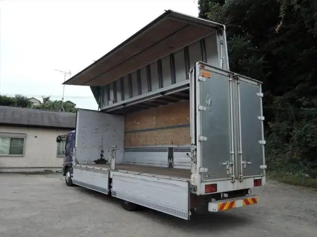 日野 レンジャー 中型/増トン ウイング ベッド TKG-FD7JMAAの中古トラック画像6