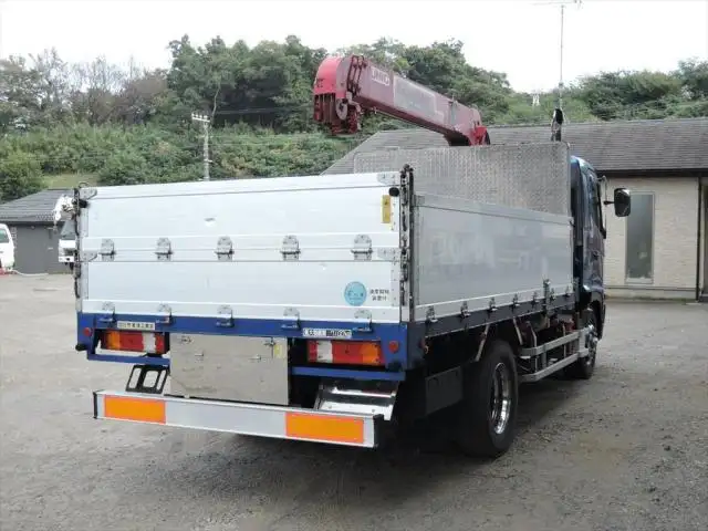 日野 レンジャー 中型/増トン クレーン付 床鉄板 4段の中古トラック画像4