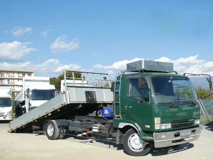 三菱 ファイター 中型/増トン 車両重機運搬 ラジコン ウインチの中古トラック画像2