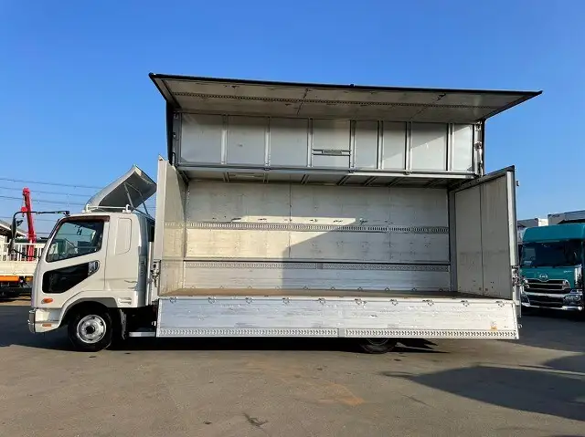 三菱 ファイター 中型/増トン ウイング エアサス ベッドの中古トラック画像10