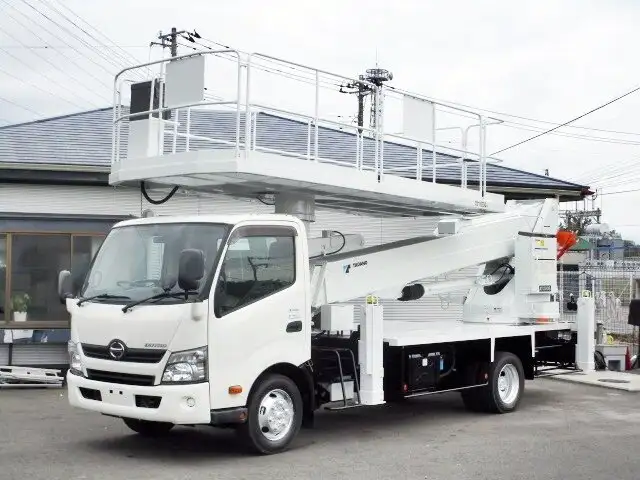 日野 デュトロ 小型 高所・建柱車 高所作業車 TKG-XZU720M の中古トラック【車両No.135795】