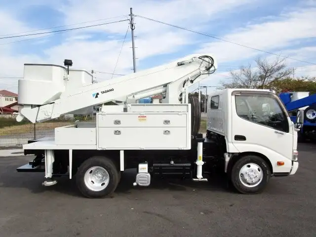 日野 デュトロ 小型 高所・建柱車 高所作業車 TKG-XZU685Mの中古トラック画像3