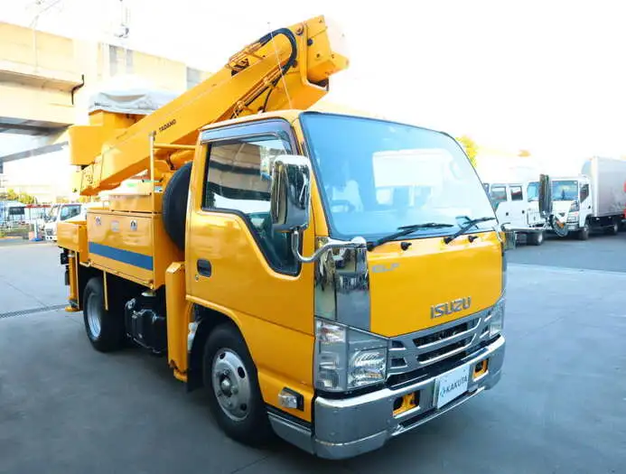 いすゞ エルフ 小型 高所・建柱車 高所作業車 電工仕様の中古トラック画像2