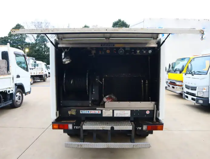 三菱 キャンター 小型 タンク車 高圧洗浄車 PDG-FB70Bの中古トラック画像6