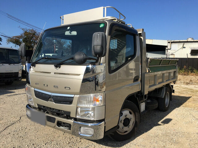 三菱 ファイター 中型/増トン ダンプ 土砂禁 天蓋付き の中古トラック【車両No.95545】