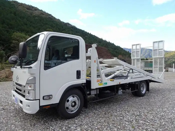マツダ タイタン 小型 車両重機運搬 ラジコン ウインチの中古トラック画像1