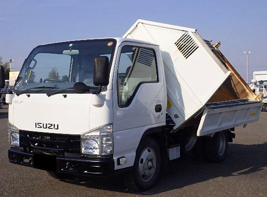 いすゞ エルフ 小型 ダンプ 10尺 TPG-NKR85AN