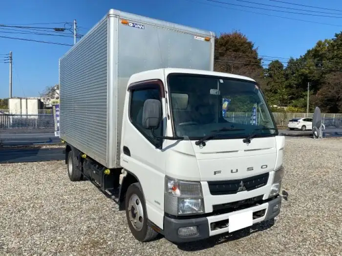 三菱 キャンター 小型 アルミバン サイドドア TKG-FEA50の中古トラック画像2