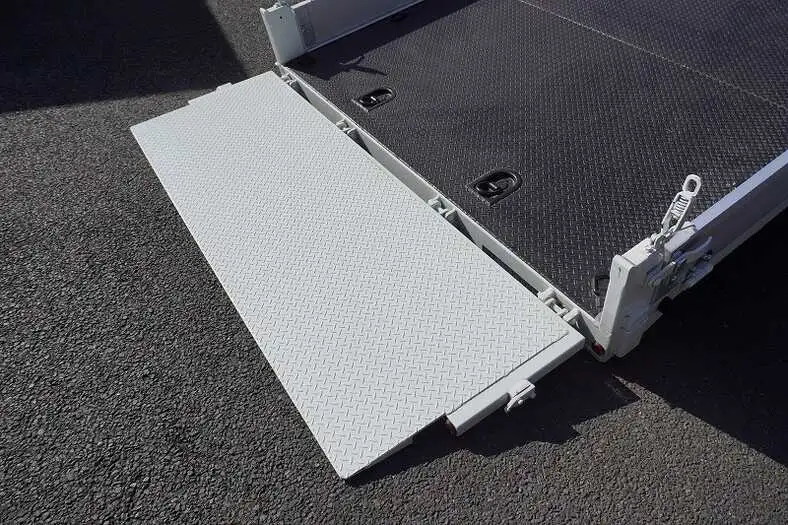 三菱 キャンター 小型 車両重機運搬 ラジコン フックインの中古トラック画像6